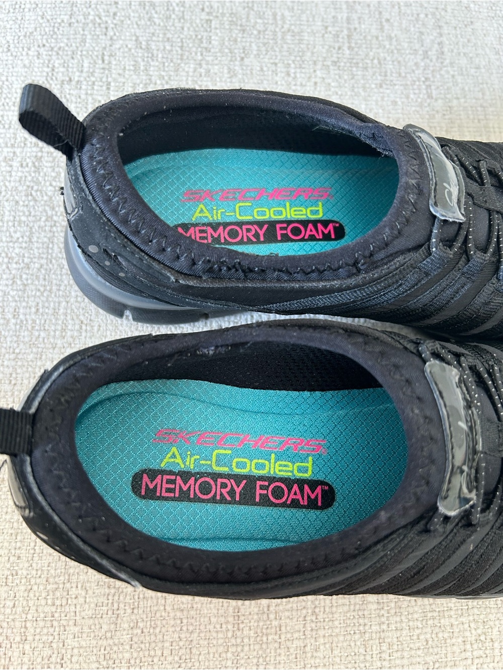 Skechers Black Slip-On Athletic Sneakers - Picture 3 of 3